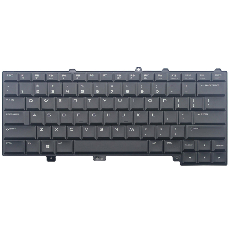 Laptop US Keyboard For Dell Alienware 15 R2