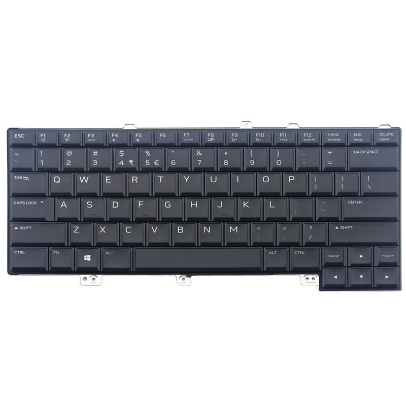Laptop US Keyboard For Dell Alienware 13 R3