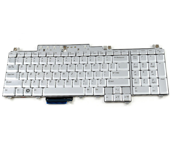 Dell XPS M1720 M1721 M1730 Silver us Laptop Keyboard