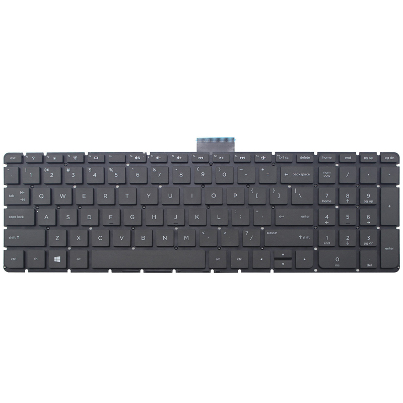 Laptop US keyboard for HP Pavilion 15-aw009na
