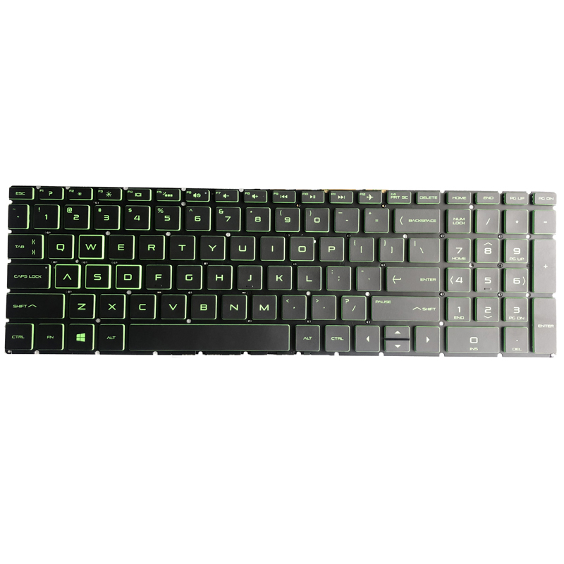 Laptop US keyboard for HP Pavilion 15-ec1167ng backlight