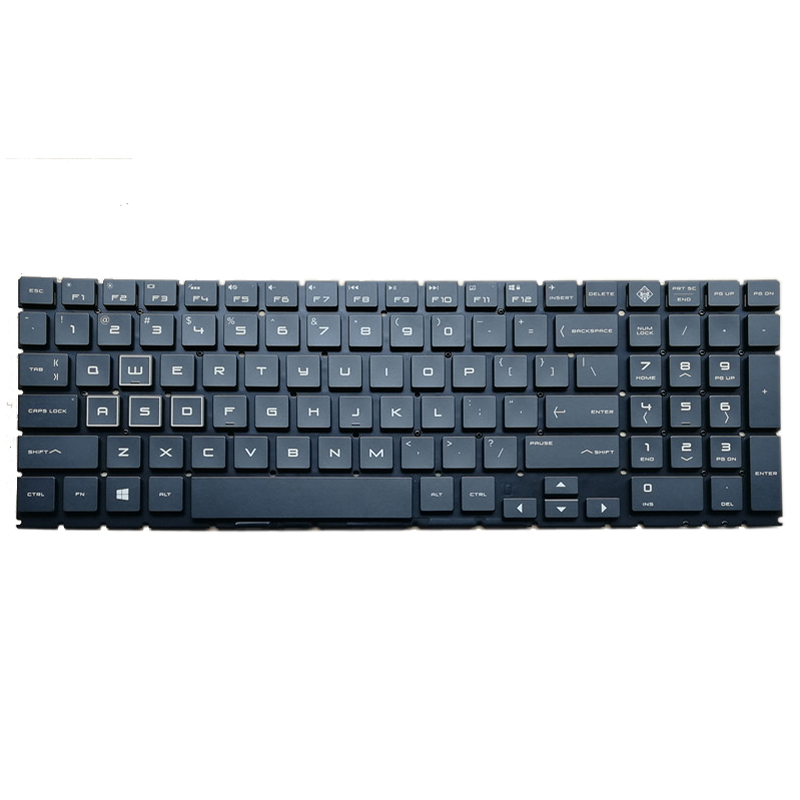 Laptop US keyboard for HP Omen 15-dc1001ng