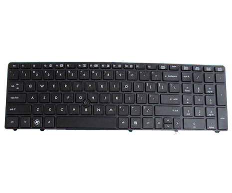 Laptop US Keyboard for HP EliteBook 8760w 8760p