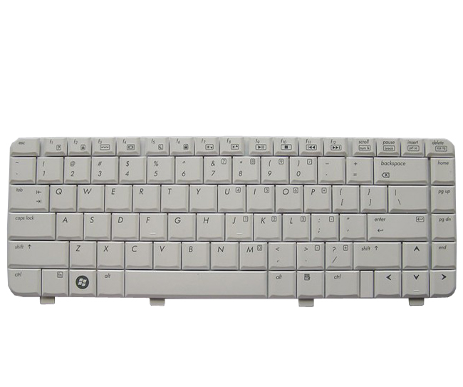 HP Pavilion DV4 DV4-1000 DV4-2000 keyboard white teclado