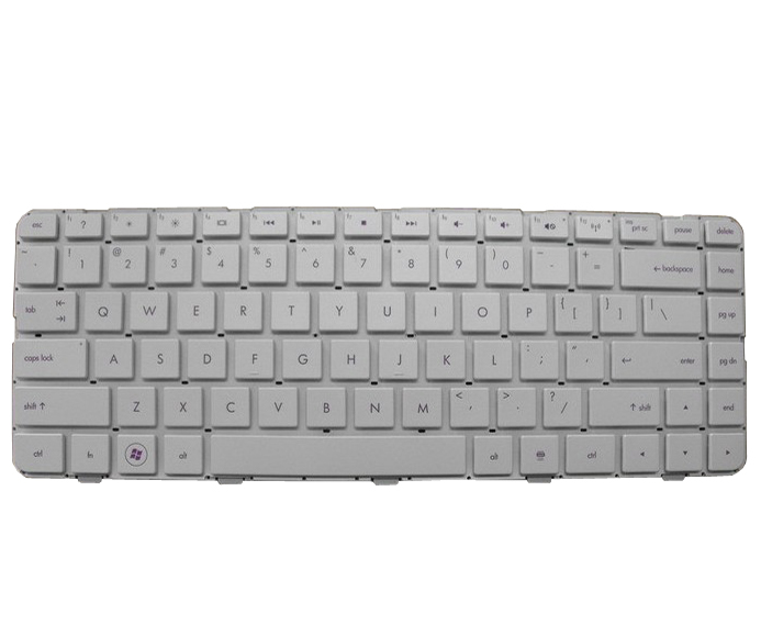 HP Pavilion DV5-2000 DV5-2100 DV5-2200 Series US White Keyboard