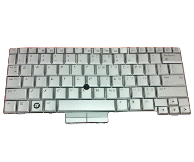 NEW HP Elitebook 2730p Silver US Keyboard 501493-001