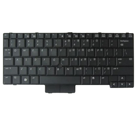 New HP EliteBook 2500 2530 2530p US Keyboard laptop point stick
