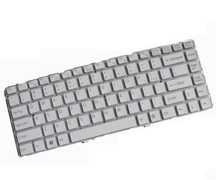 SONY VAIO VGN FW VGN-FW US Laptop Keyboard White