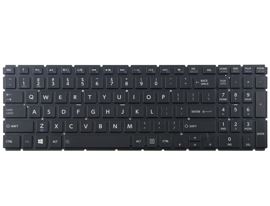 US Keyboard For Toshiba Satellite L50-C-1PD