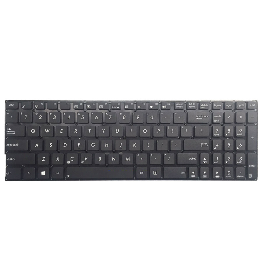 Laptop us keyboard for Asus R558UQ
