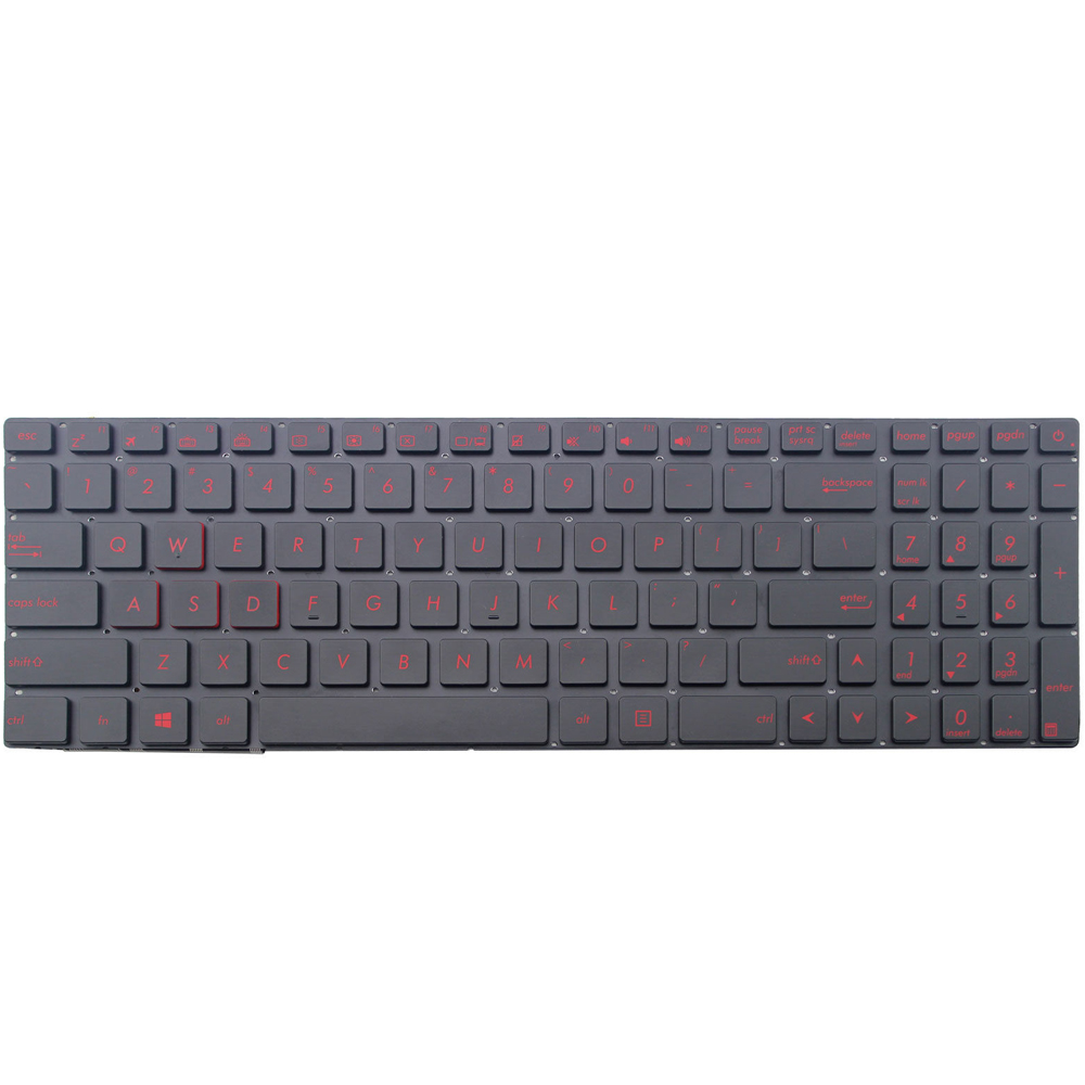 Laptop us keyboard for Asus ROG ZX50VW