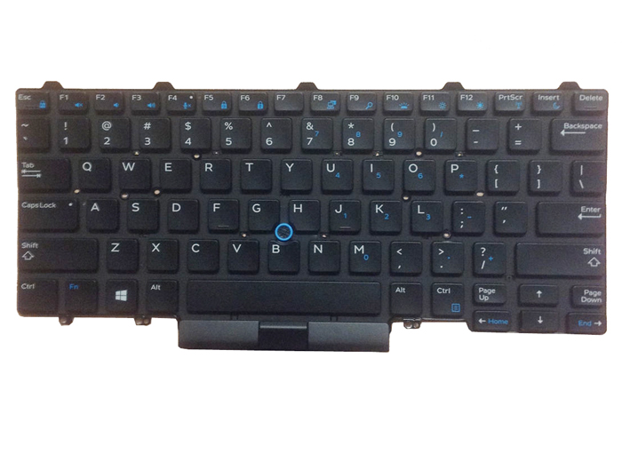 Laptop US Keyboard For Dell Latitude 13 7350