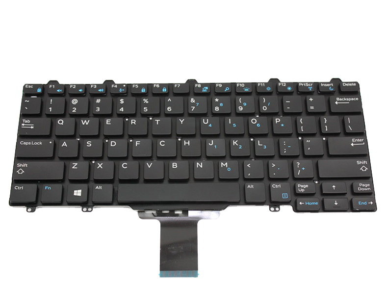 Laptop us Keyboard For Dell Latitude 12 7275
