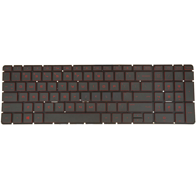Laptop US keyboard for HP Omen 17-w053dx Backlit