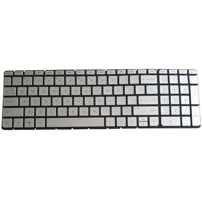 Laptop US keyboard for HP Envy 15-ah100na