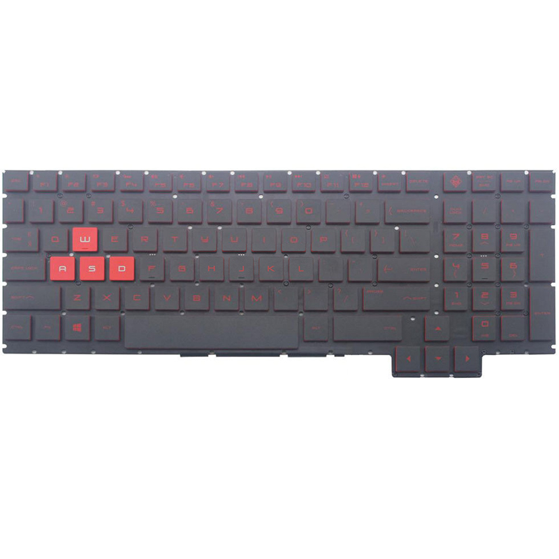Laptop US keyboard for HP Omen 15-ce030ca backlit