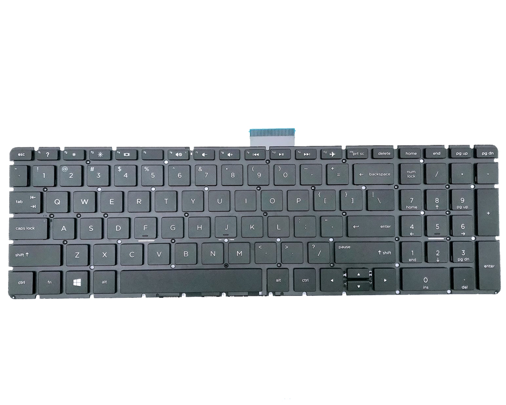 Laptop US keyboard for HP 15-bs036ng