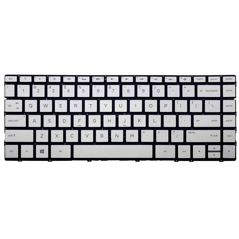 Laptop US keyboard for HP Envy 13-aq1001ng