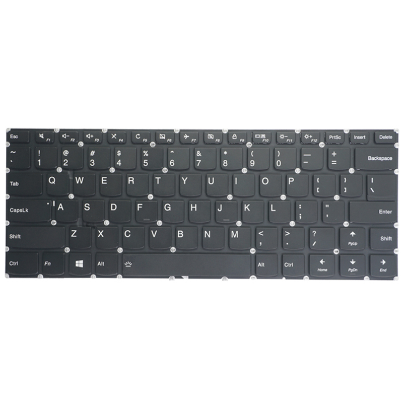 Laptop us keyboard for Lenovo ideapad 510S-14ISK (80TK)