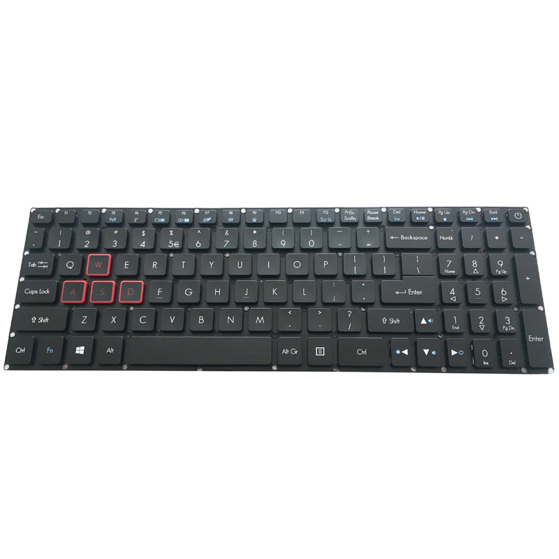 Laptop us keyboard for Acer Helios 300 PH315-51-77XS backlit