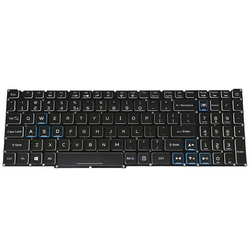 Laptop us keyboard for Acer Predator Helios 300 PH317-53-79LT