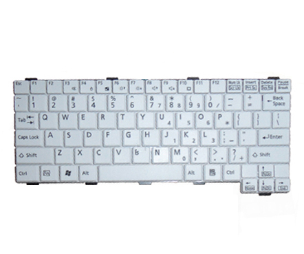 NEW Fujitsu lifebook p1610 p1620 p1510 US Keyboard White