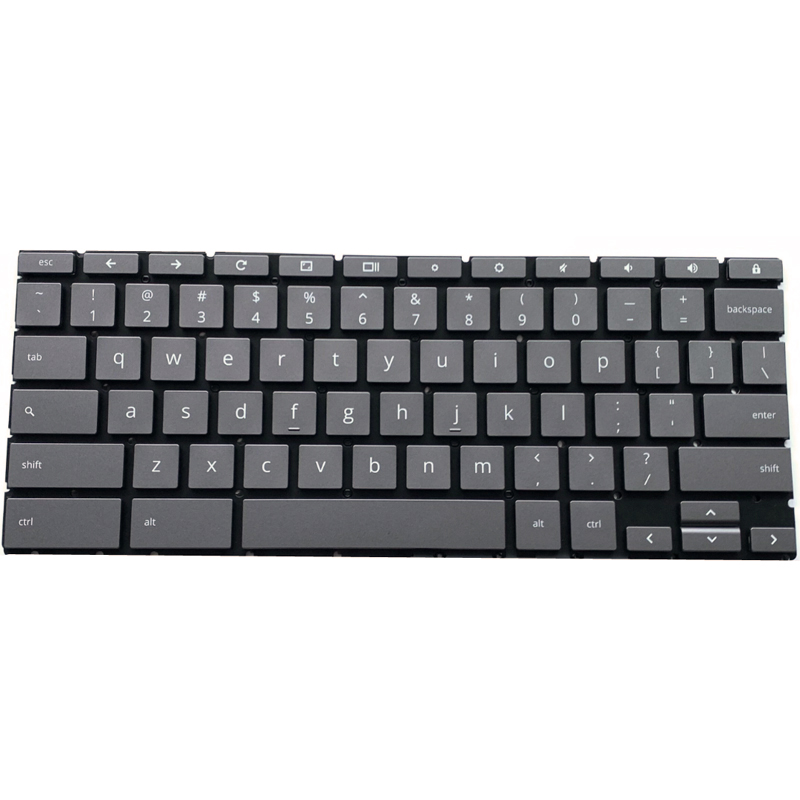Laptop US keyboard for HP Chromebook 14a-na0280nr Black keys