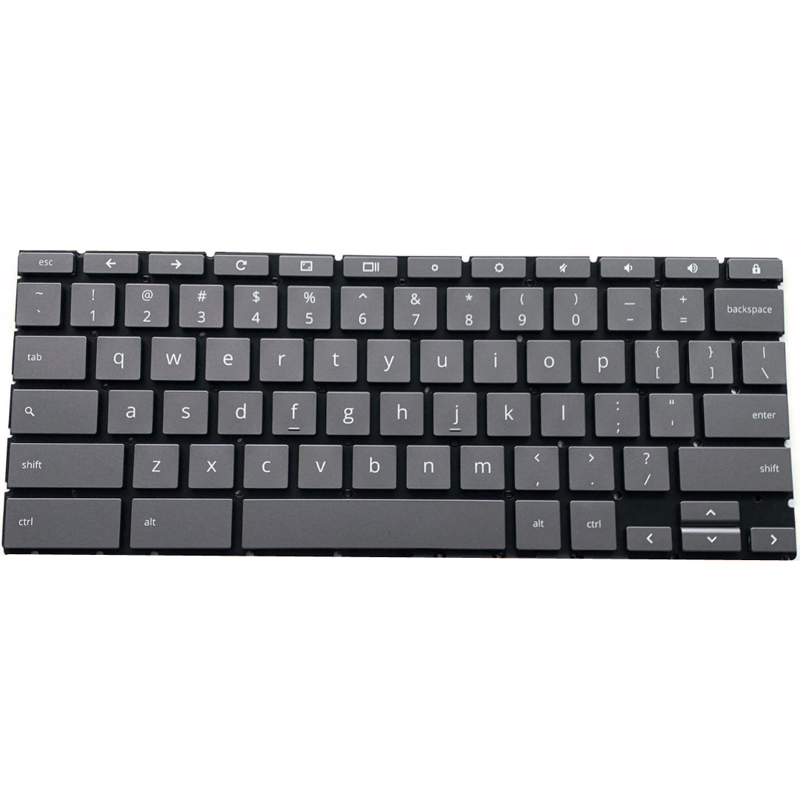 Laptop US keyboard for HP Chromebook 14a-na0226nr Black keys