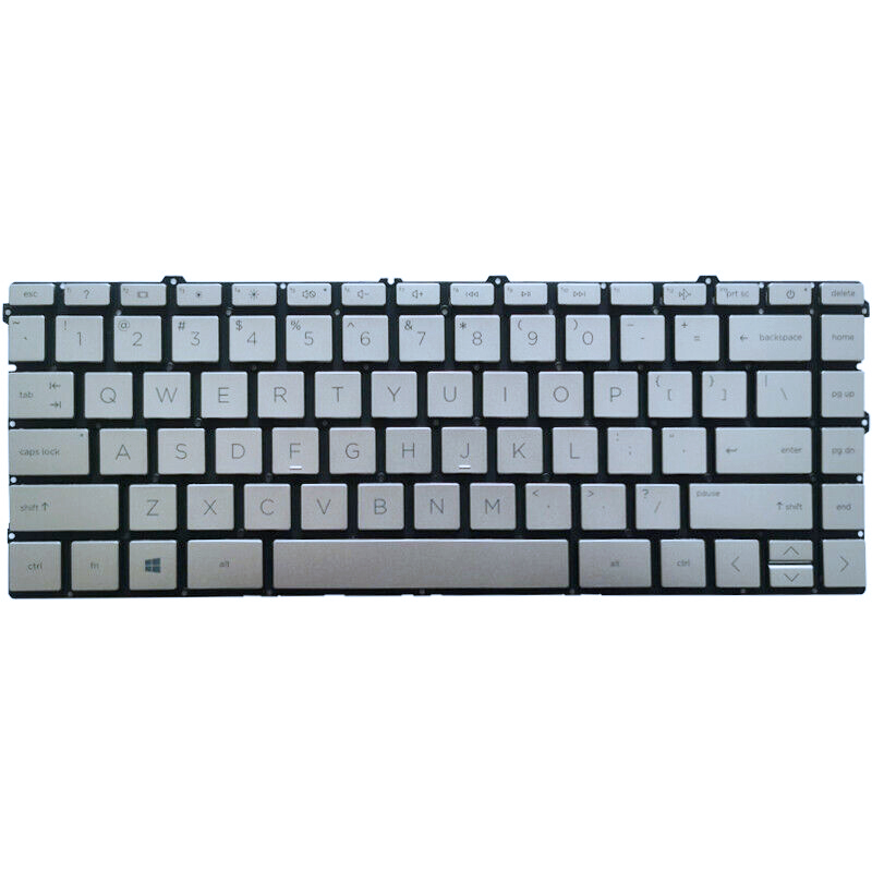 Laptop US keyboard for HP Pavilion 14m-dw0023dx backlit