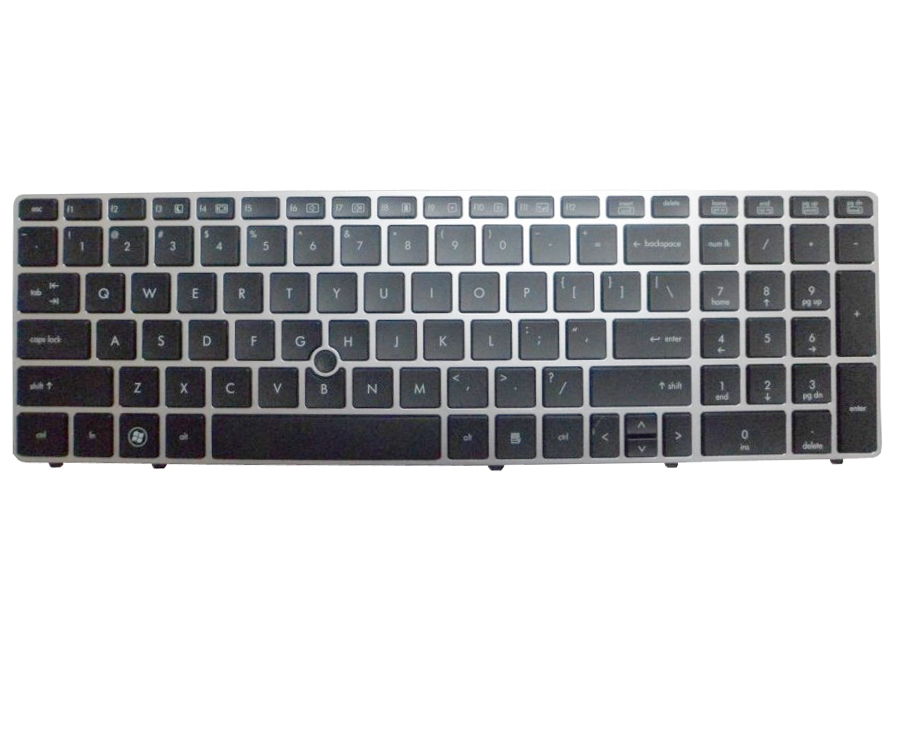 Laptop US Keyboard For HP EliteBook 8560p