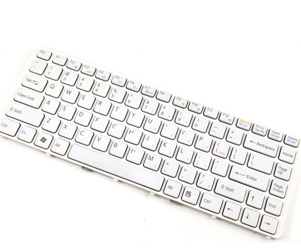 SONY VPCS S111FM VPCS111FM US KEYBOARD White