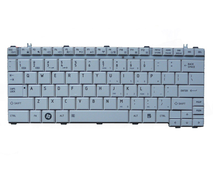 Toshiba satellite T130 T130D T135 keyboard white US