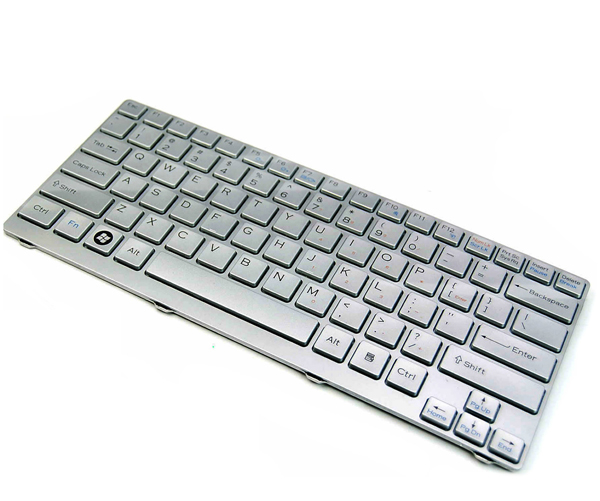 Sony Vaio VGN-CS215J 148701523 Laptop Silver Keyboard