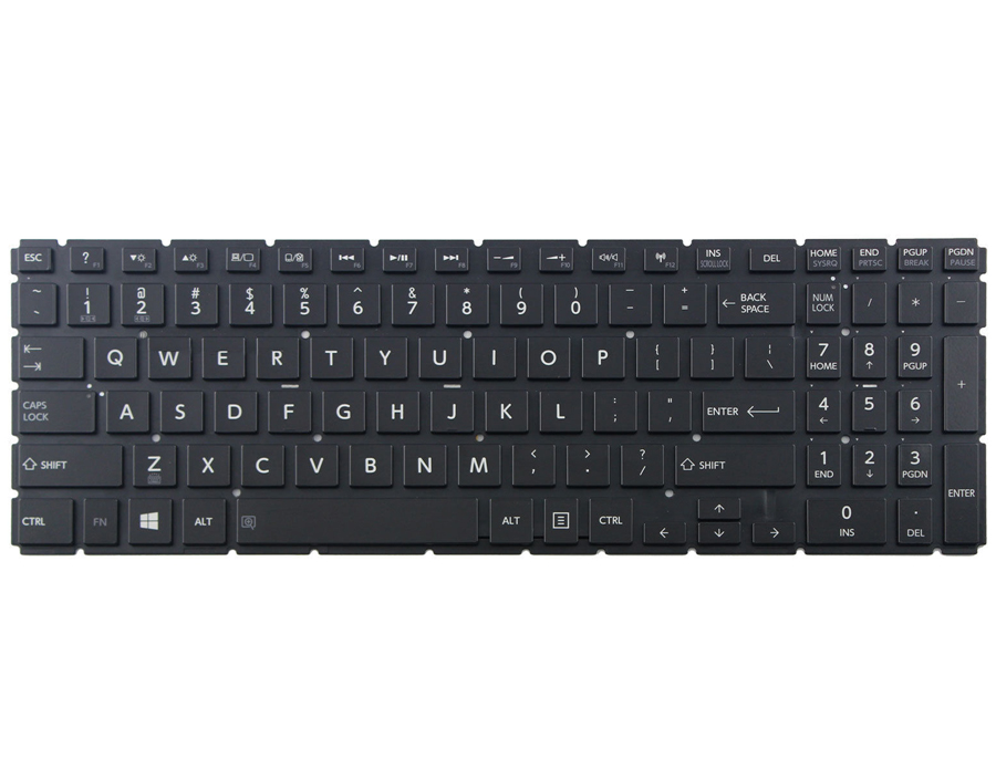 US Keyboard For Toshiba Satellite C55-C-13W