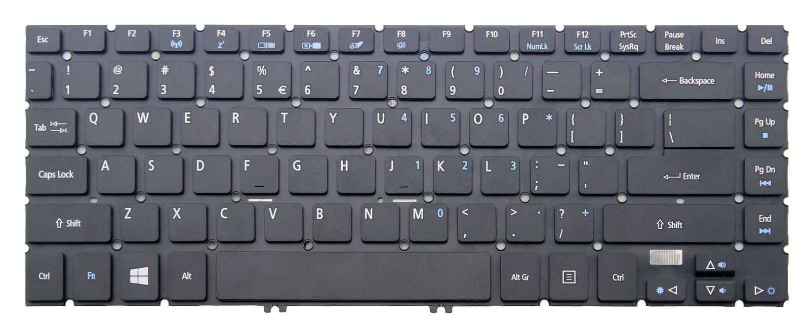 US keyboard for Acer Aspire R3-471T-77W5