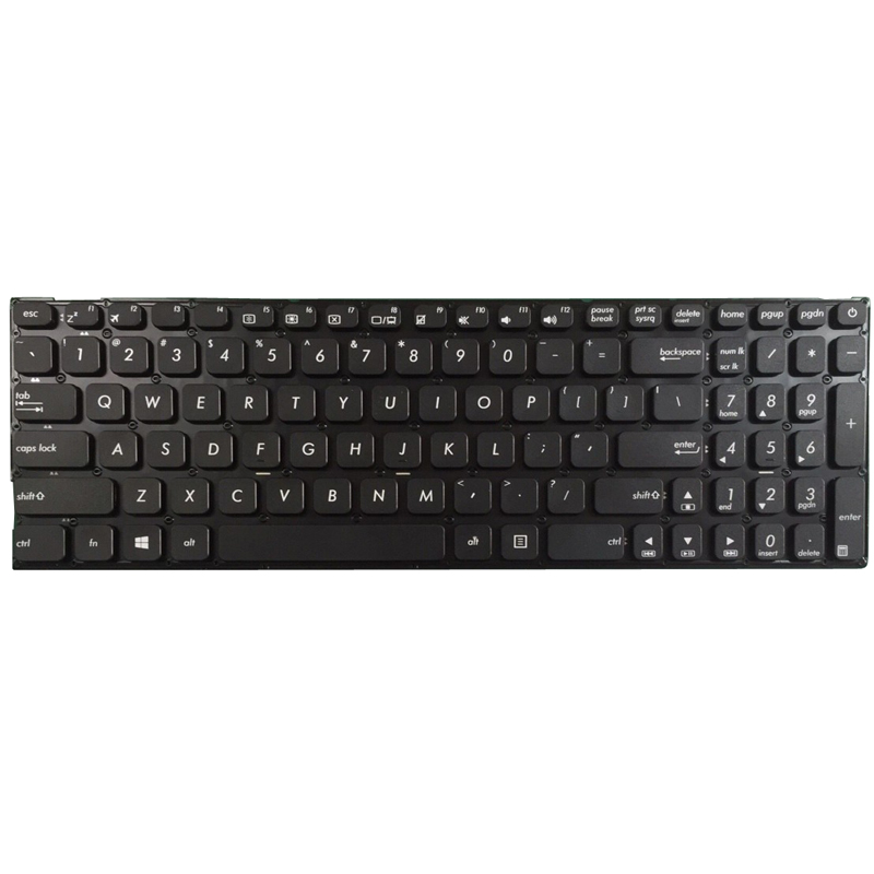 Laptop US keyboard for Asus f541na-gqd64t f541na-gq386t