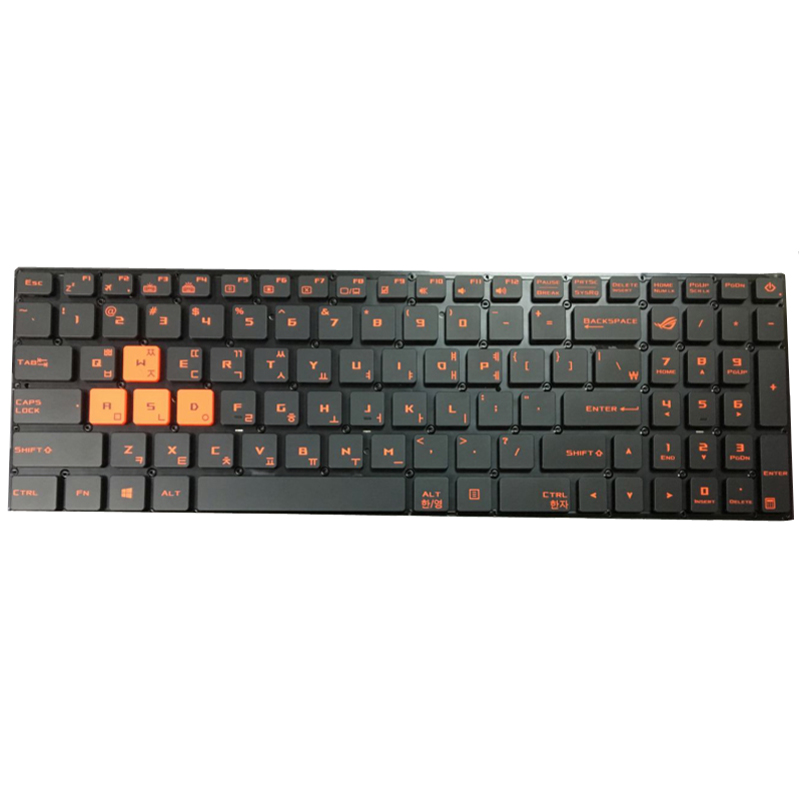 Laptop US keyboard for Asus ROG Strix GL702VM