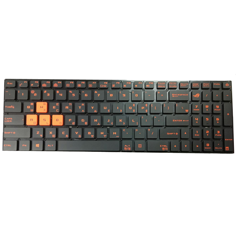 Laptop US keyboard for Asus FX502VD-NB76
