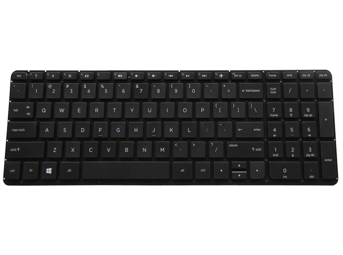 US keyboard for HP envy 17-K270