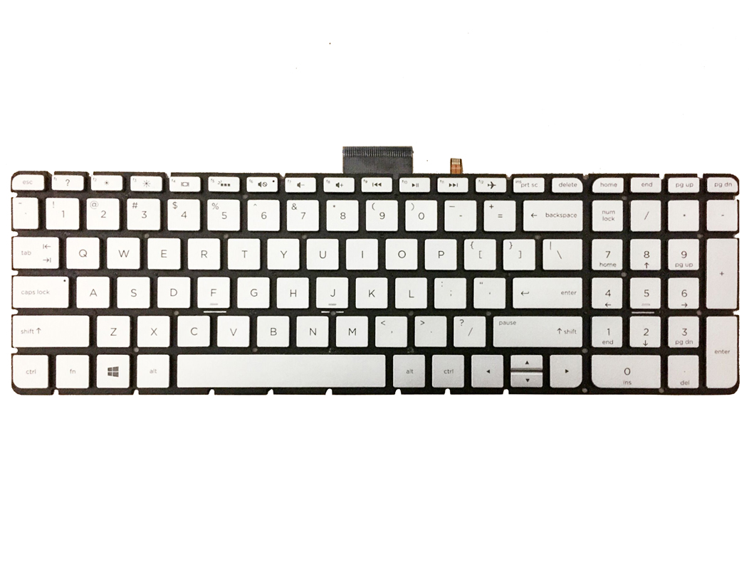 Laptop US keyboard for HP Envy 15-AQ155nr backlit