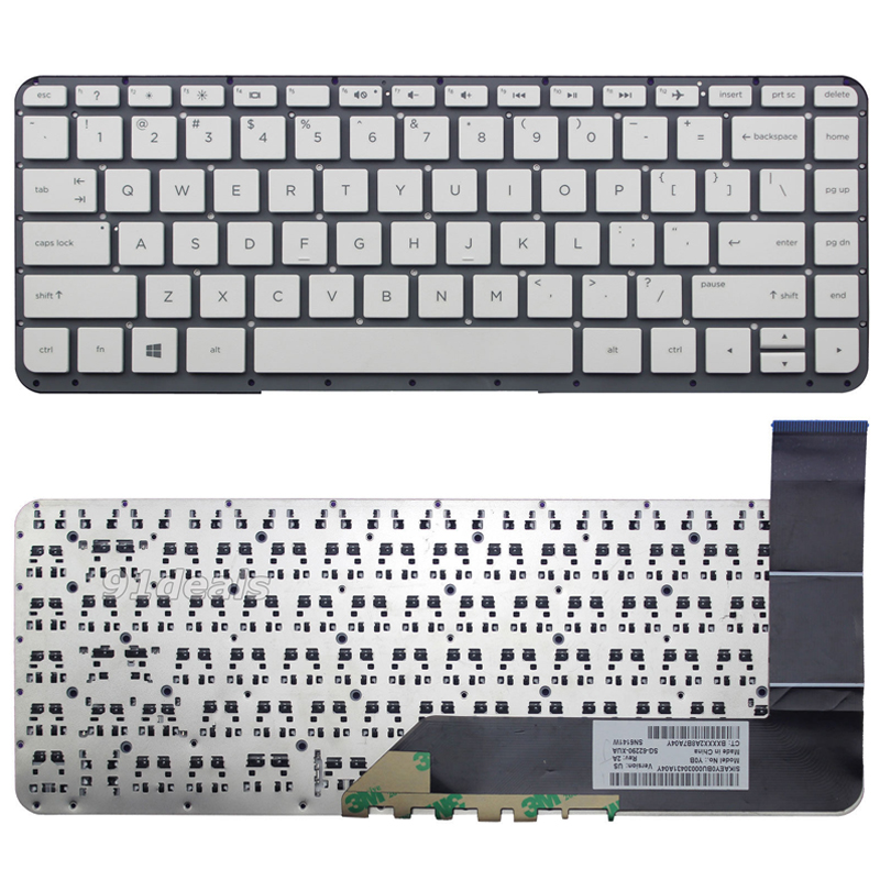 Laptop US keyboard for HP Stream 13-c100na