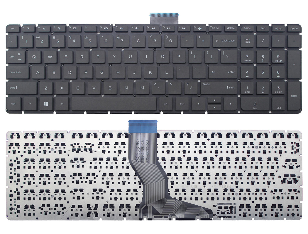 Laptop US keyboard for HP Pavilion 15-bk075nr