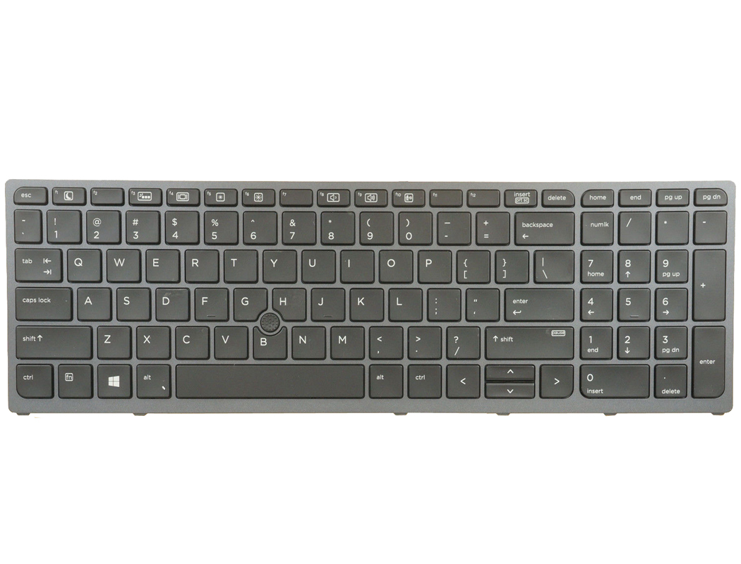 Laptop US keyboard for HP Zbook 17 G3