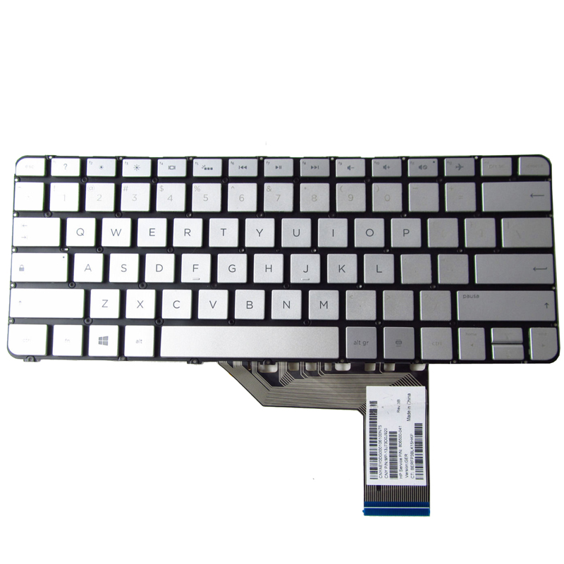 Laptop US keyboard for HP Spectre X360 13-4129na backlit