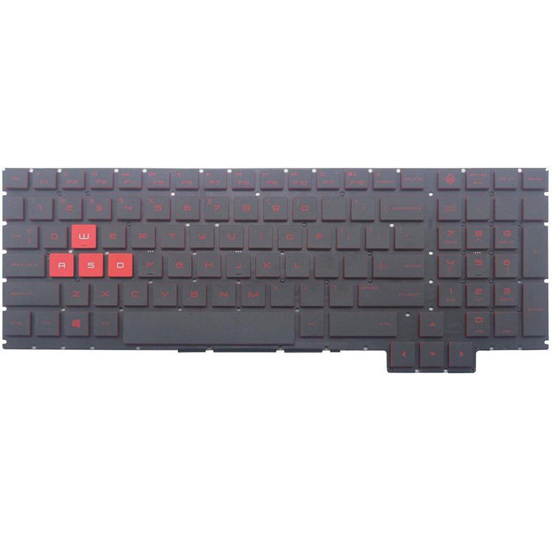 Laptop US keyboard for HP Omen 15-ce198wm backlit