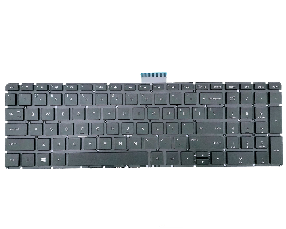 Laptop US keyboard for HP 15-BW009ng