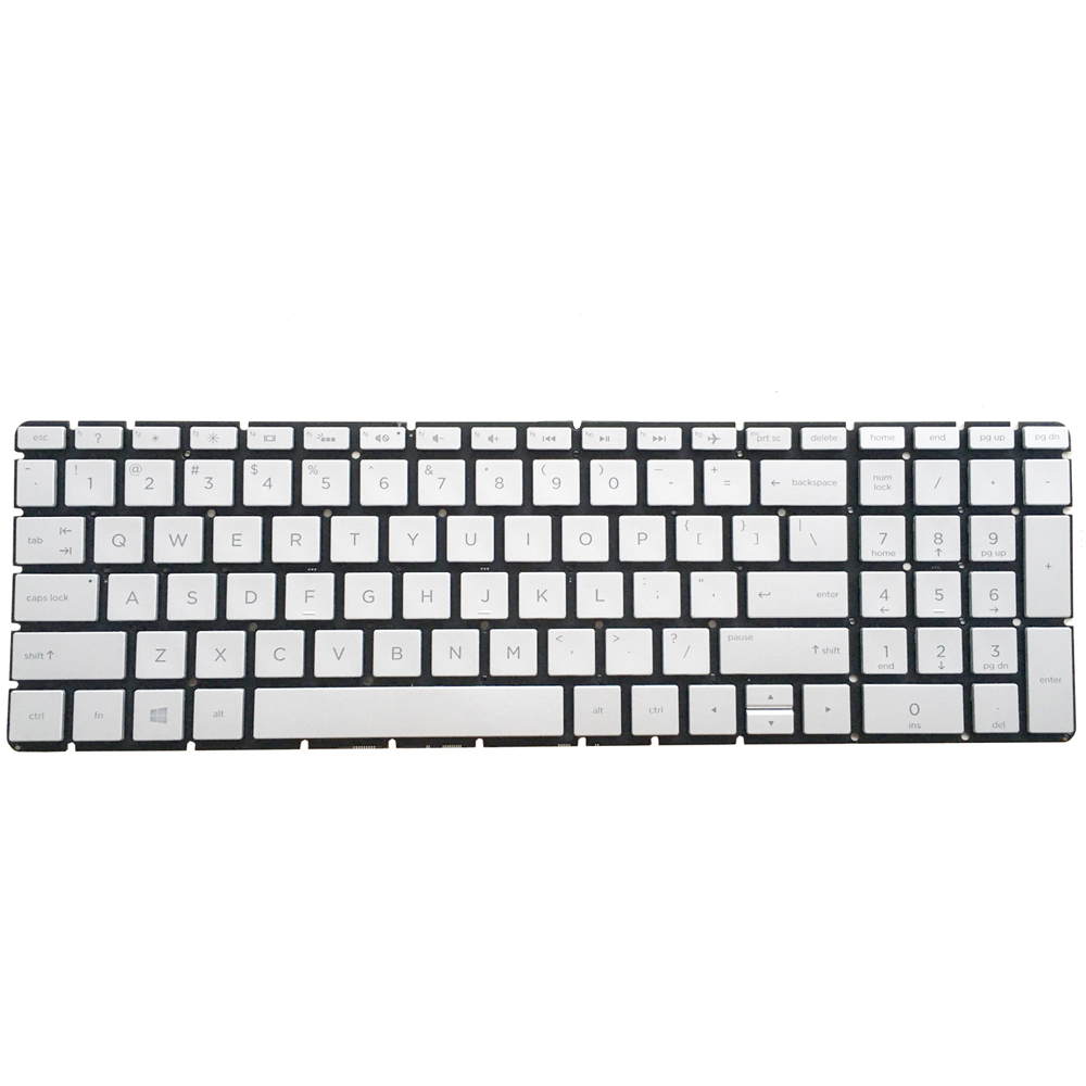 Laptop US keyboard for HP Envy 15-cp0000na