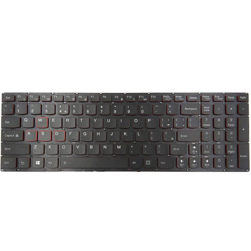 Laptop us keyboard for Lenovo ideapad Y700 Touch-15ISK (80NW)