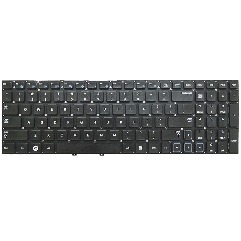 Laptop US keyboard for Samsung NP300E5X